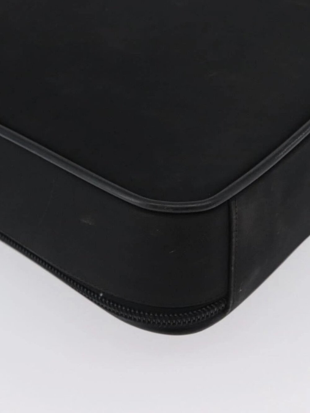 PRADA Hand Bag Nylon Black Silver Auth bs33447 - Picture 4 of 16